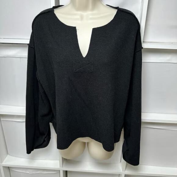 Urban Outfitters Ajax Inside Out Notch Sweater - Picture 4 of 6